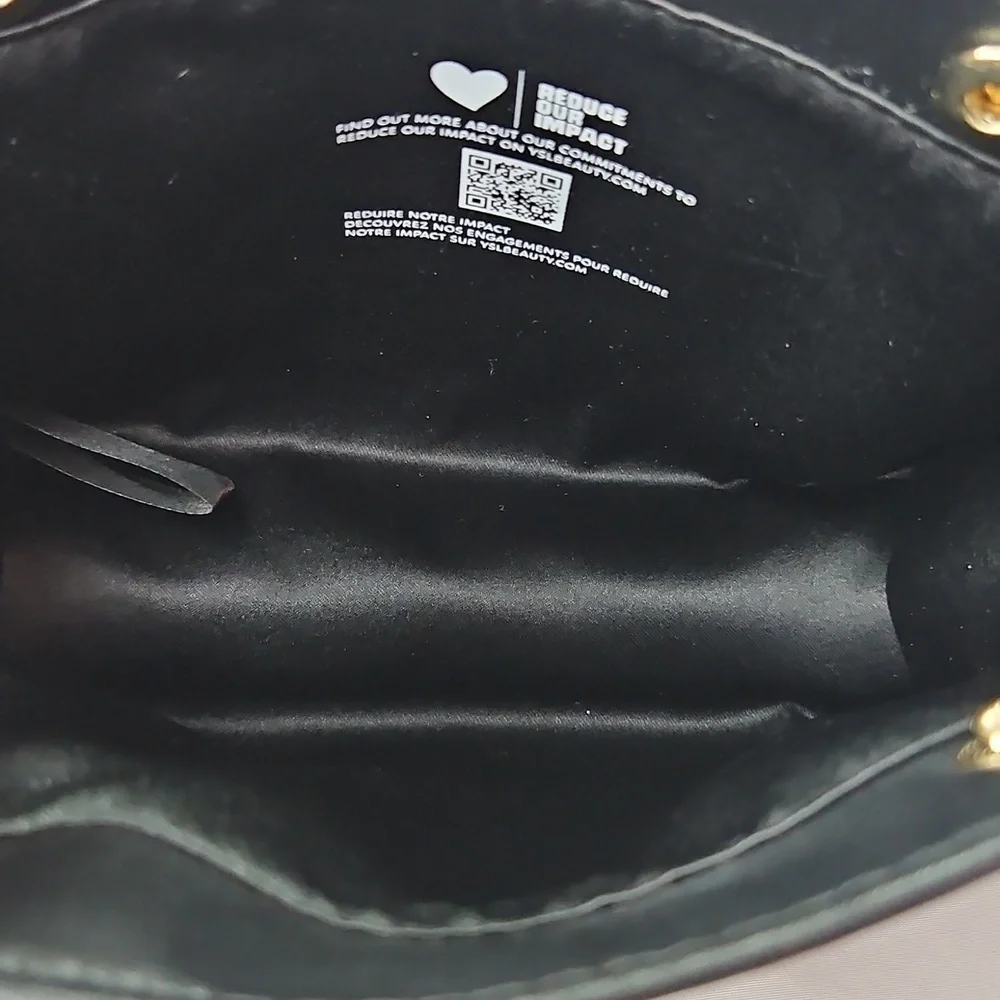 Yves Saint Laurent YSL Black Makeup Cosmetic Bag - Picture 7 of 7